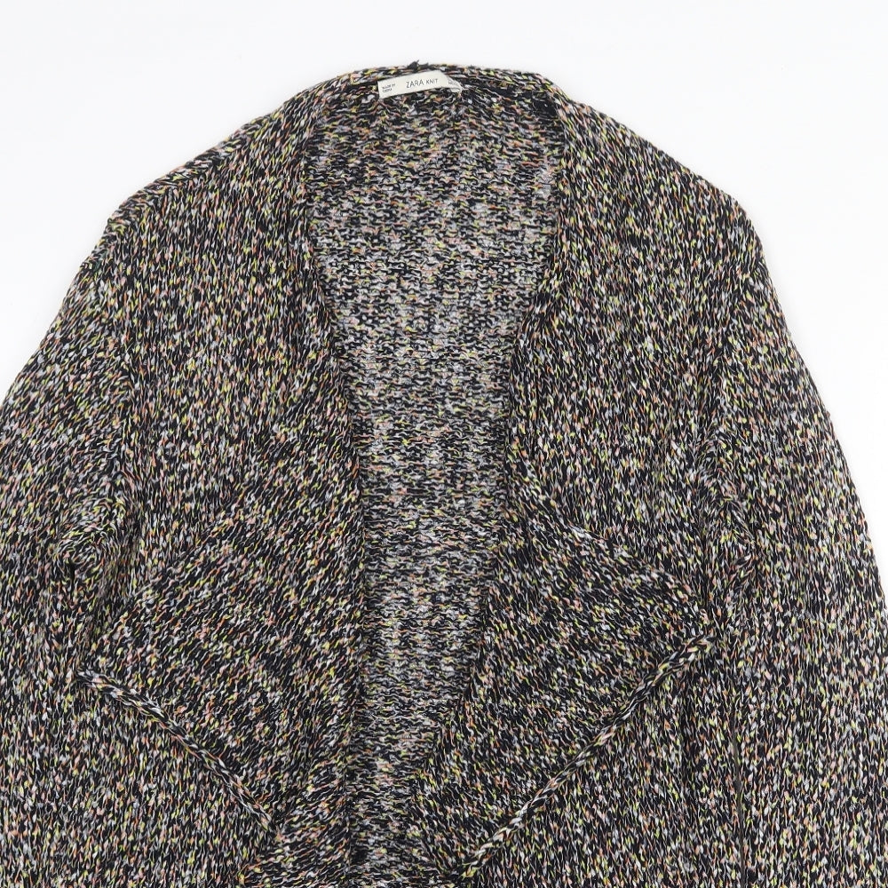 Womens UK Size S Zara Multicoloured Cardigan Jumper