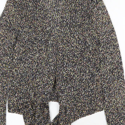 Womens UK Size S Zara Multicoloured Cardigan Jumper