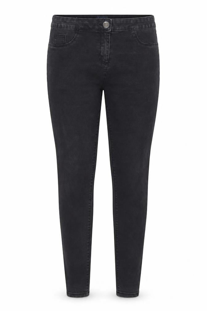 Womens UK Size 12 Papaya Regular Fit Skinny Grey Jeans