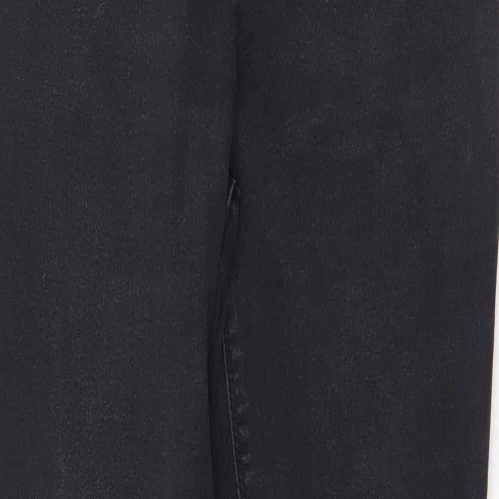 Womens UK Size 12 Papaya Regular Fit Skinny Grey Jeans