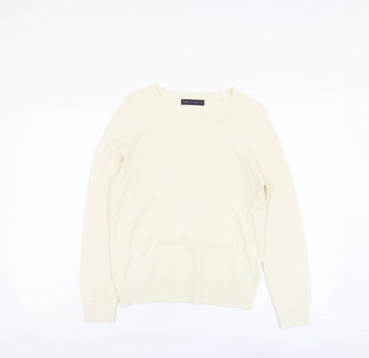 Womens UK Size 8 Marks and Spencer Ivory Pullover Jumper