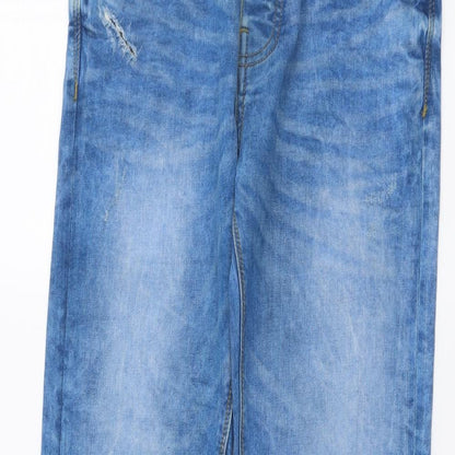 Denim & Co. Mens Beige Cotton Skinny Jeans Size 30 in L30 in Regular Button