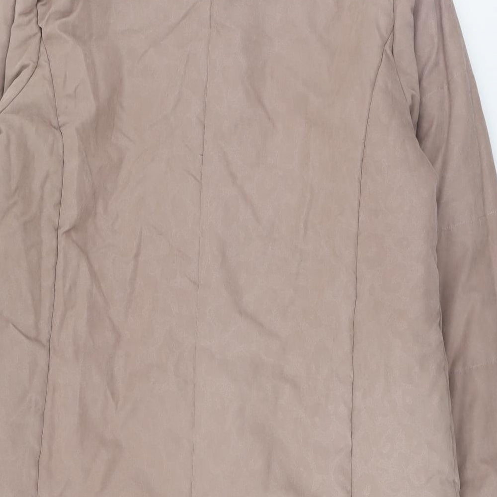 Womens UK Size 14 Finesse Beige Jacket