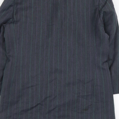 Womens UK Size 12 Simon Jersey Regular Blue Suit Jacket