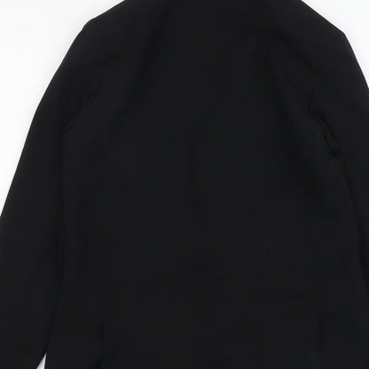 New Look Womens Black Polyester Jacket Blazer Size 8