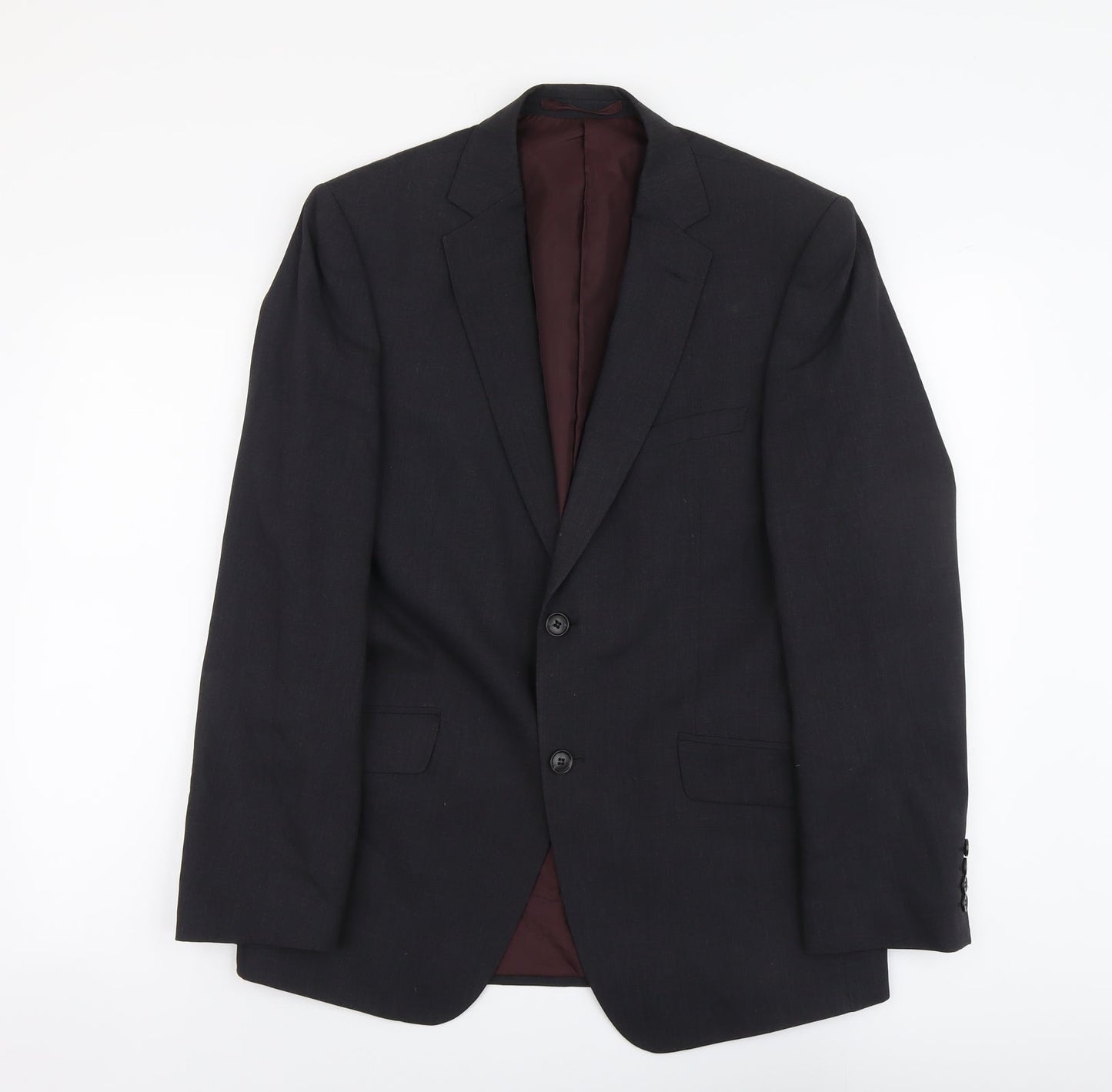 Mens UK Size M Marks and Spencer Regular Grey Suit Jacket