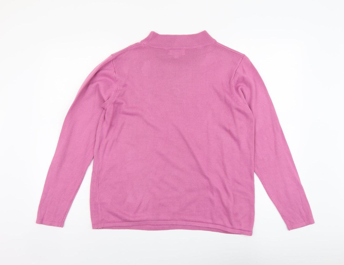 Womens UK Size M Fay Louise Purple Pullover Jumper