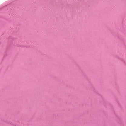 Womens UK Size M Fay Louise Purple Pullover Jumper