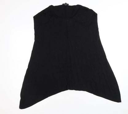 Womens UK Size 10 New Look Black Basic Tank