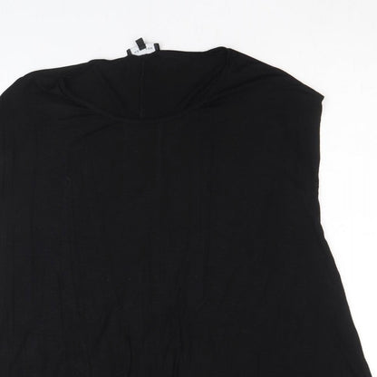 Womens UK Size 10 New Look Black Basic Tank