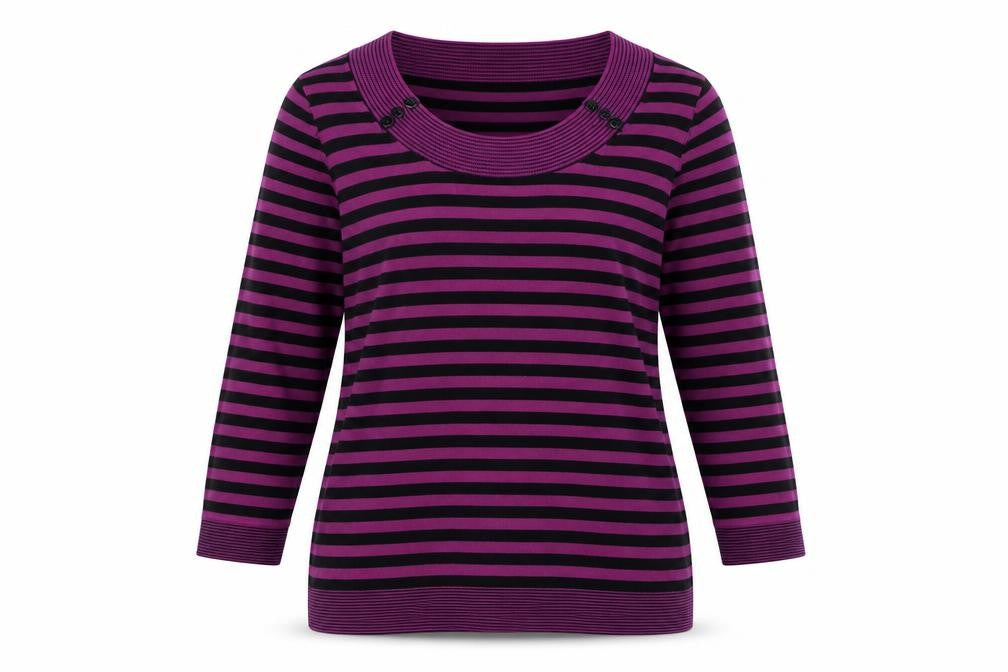 Womens UK Size M Precis Purple Pullover Jumper