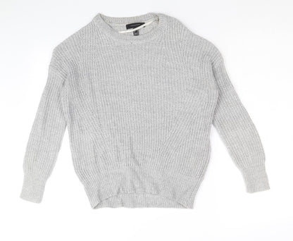 Womens UK Size 8 Atmosphere Grey Pullover Jumper