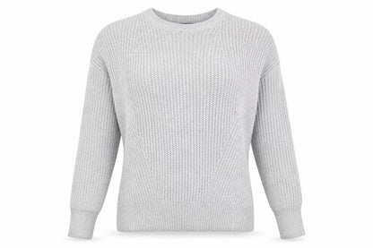 Womens UK Size 8 Atmosphere Grey Pullover Jumper