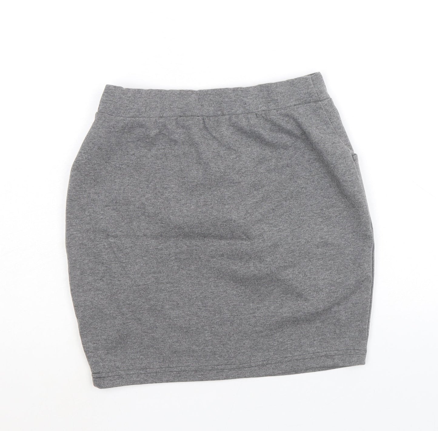 Very Girls Grey Polyester Tulip Skirt Size 11-12 Years Regular Pull On