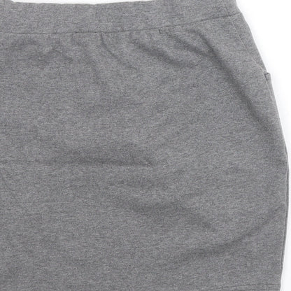 Very Girls Grey Polyester Tulip Skirt Size 11-12 Years Regular Pull On