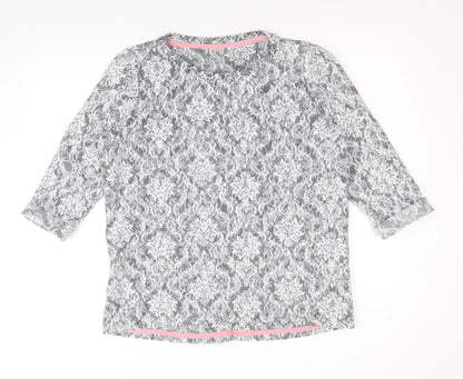 Womens UK Size 12 Marks and Spencer Grey Pullover Jumper