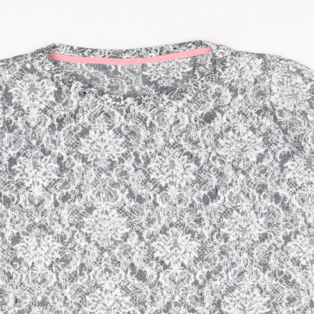 Womens UK Size 12 Marks and Spencer Grey Pullover Jumper