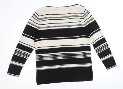 Womens UK Size 12 Berkertex Black Pullover Jumper