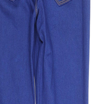 Denim & Co. Womens Blue Cotton Jegging Jeans Size 8 Regular