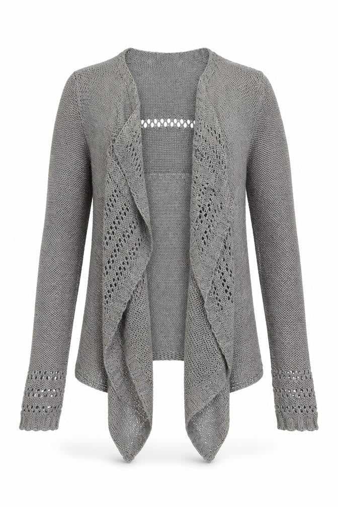 Womens UK Size S Per Una Silver Cardigan Jumper