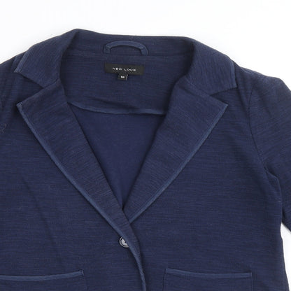 Womens UK Size 10 New Look Blue Jacket