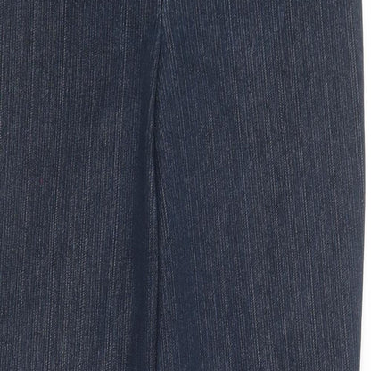 Womens UK Size 26 in Preworn Regular Fit Straight Blue Jeans