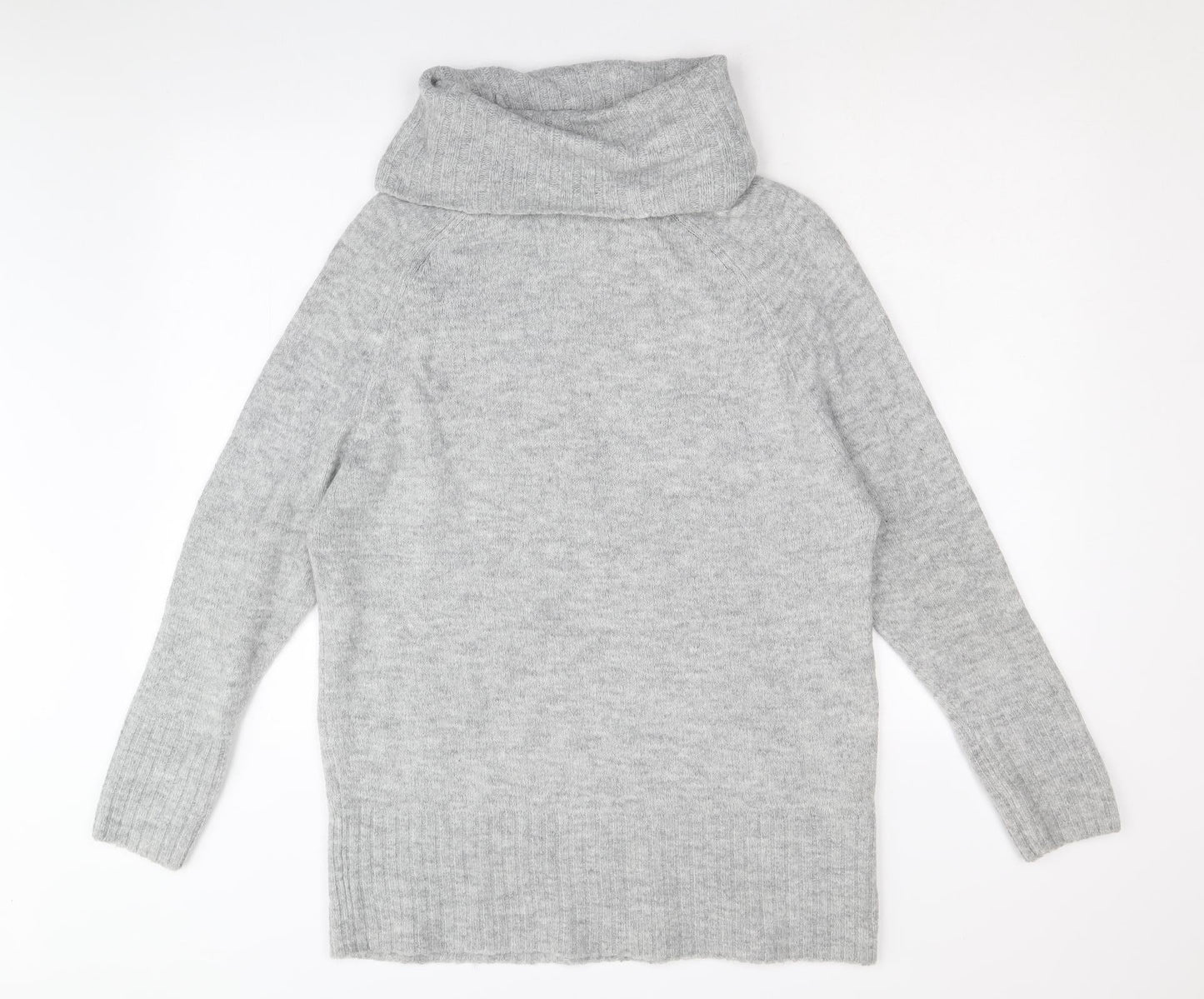 Womens UK Size S New Look Grey Pullover Jumper