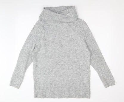 Womens UK Size S New Look Grey Pullover Jumper