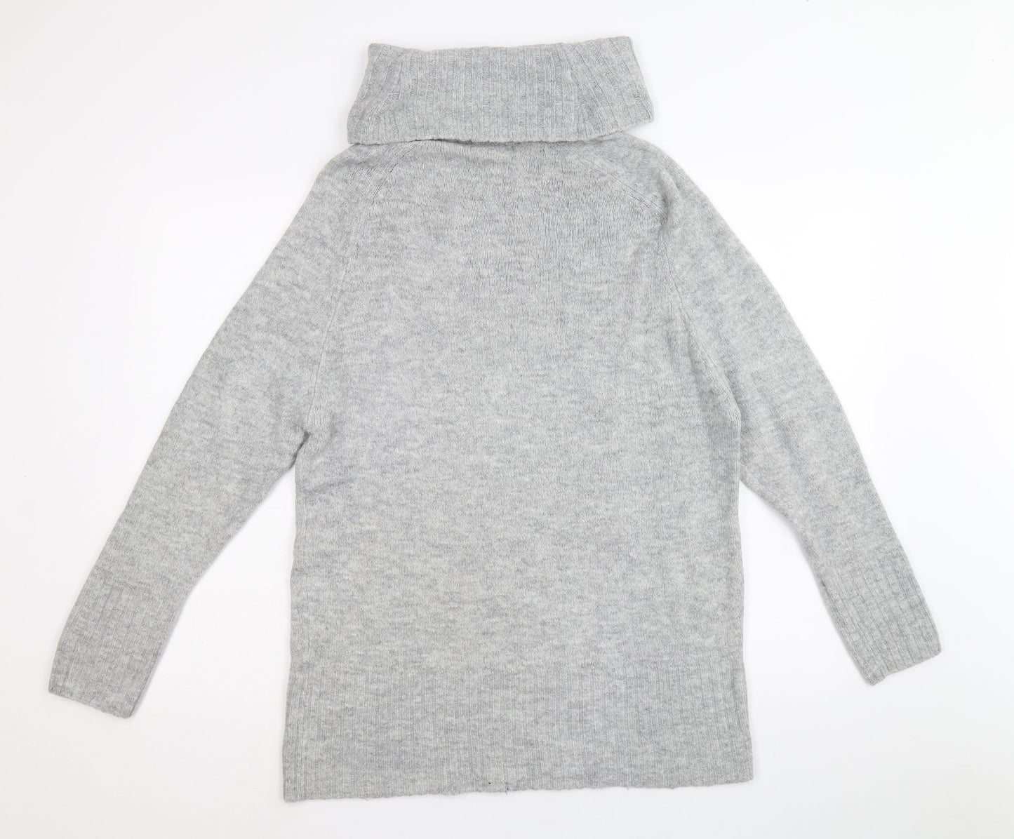 Womens UK Size S New Look Grey Pullover Jumper