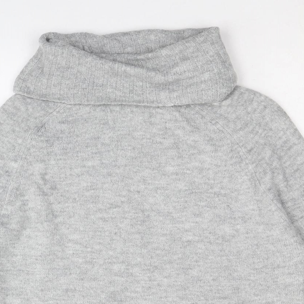 Womens UK Size S New Look Grey Pullover Jumper