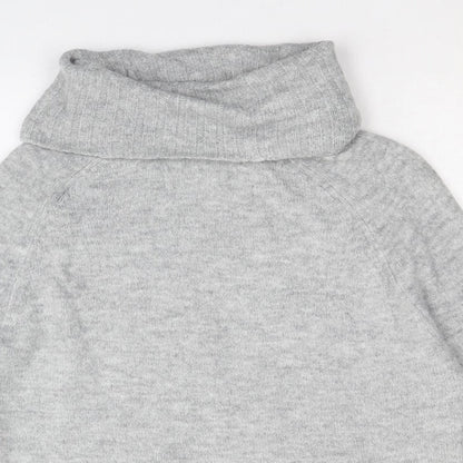 Womens UK Size S New Look Grey Pullover Jumper