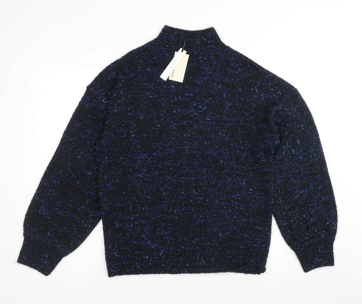 Womens UK Size 8 Capsule Blue Pullover Jumper