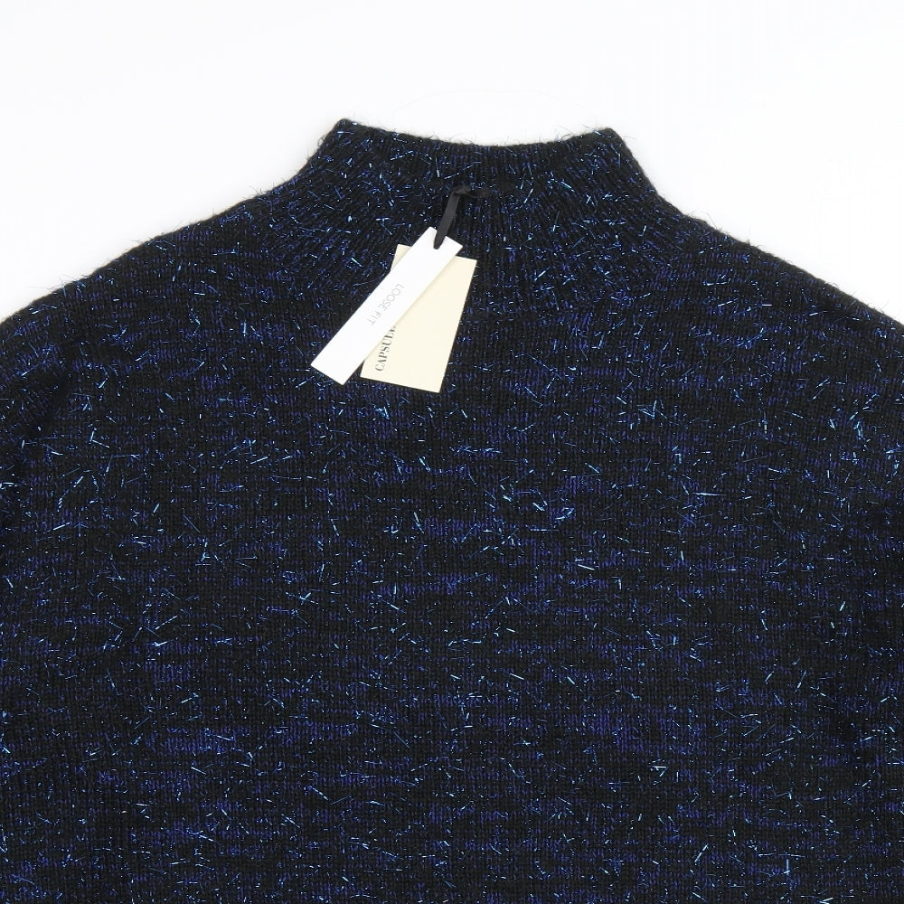 Womens UK Size 8 Capsule Blue Pullover Jumper