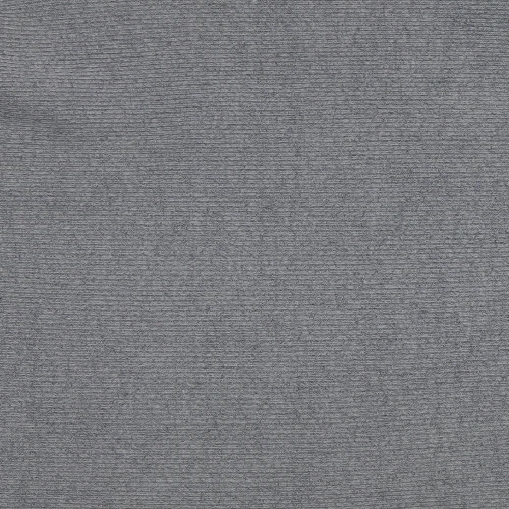 Sleek Chic Womens Grey Round Neck Acrylic Pullover Jumper Size M