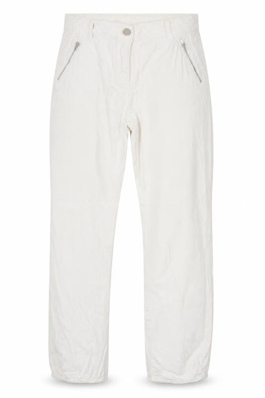 Womens UK Size 10 M&Co Regular Fit Straight White Jeans