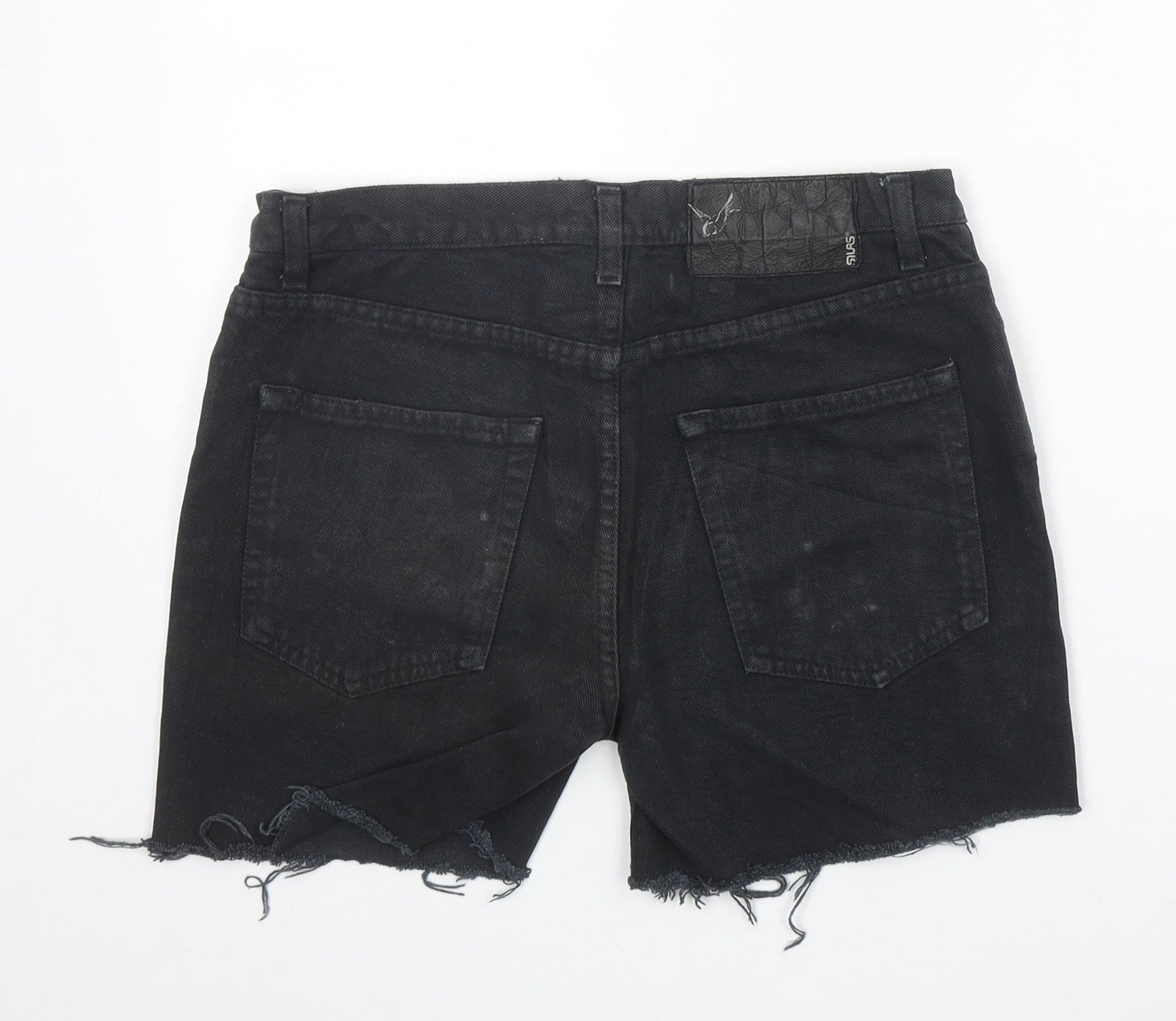 Womens UK Size S Preworn Regular Fit Cut-Off Shorts