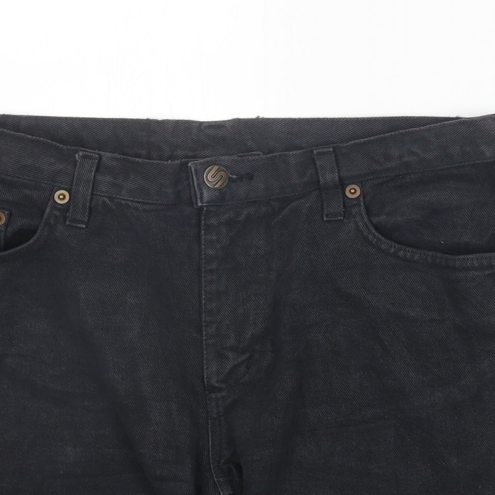 Womens UK Size S Preworn Regular Fit Cut-Off Shorts