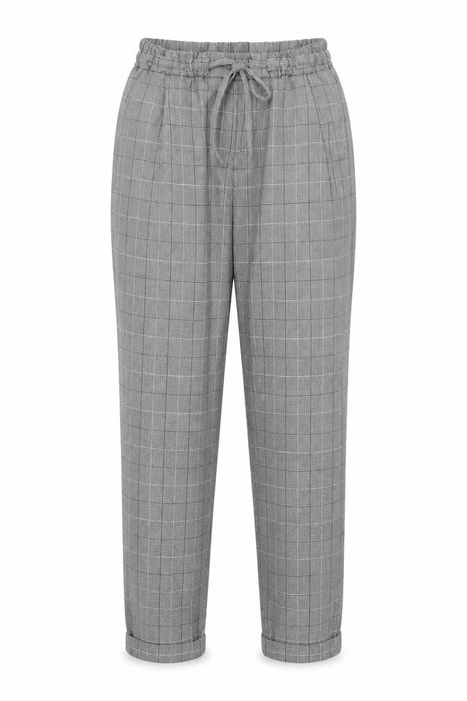 Womens UK Size XS Light Before Dark Regular Fit Carrot Grey Trousers