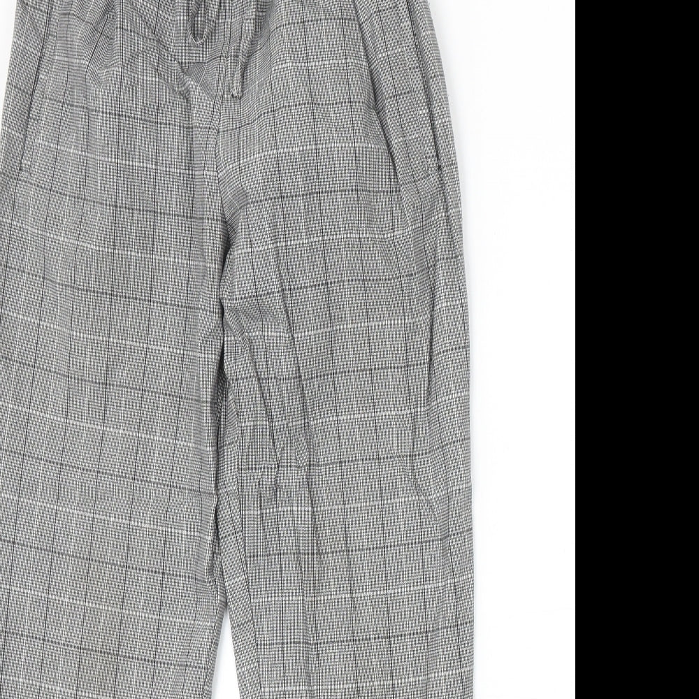 Womens UK Size XS Light Before Dark Regular Fit Carrot Grey Trousers