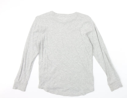 NEXT Boys Grey Cotton Pullover Sweatshirt Size 10 Years Pullover