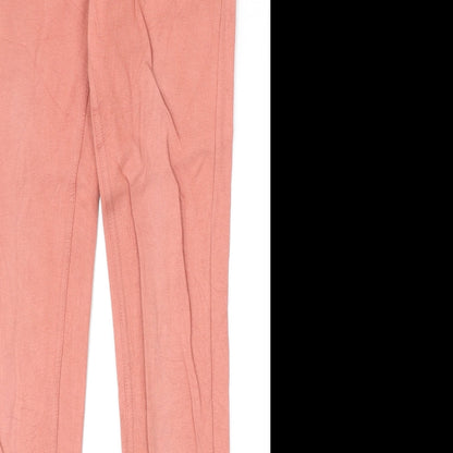 Lee Cooper Womens Pink Cotton Skinny Jeans Size 8 Regular Button