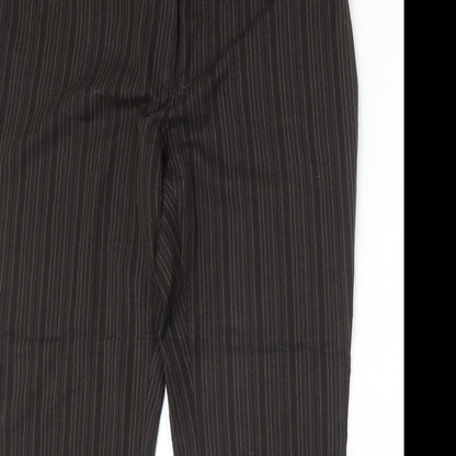 Womens UK Size 18 AMARANTO Regular Fit  Brown Trousers