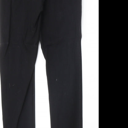 Miss Ok Womens Black Polyester Straight Jeans Size 30 in Regular Zip