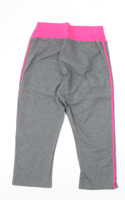 4How Womens Grey Cotton Jogger Leggings Size L