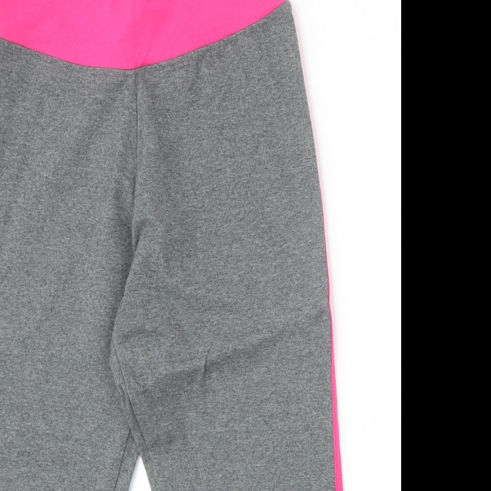 4How Womens Grey Cotton Jogger Leggings Size L