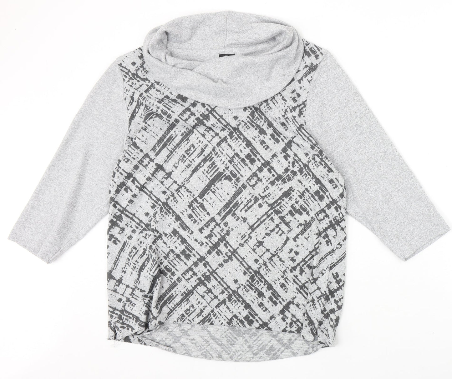 Womens UK Size 14 Tigi Grey Pullover Jumper