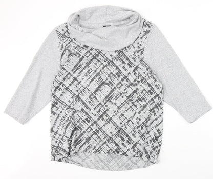 Womens UK Size 14 Tigi Grey Pullover Jumper
