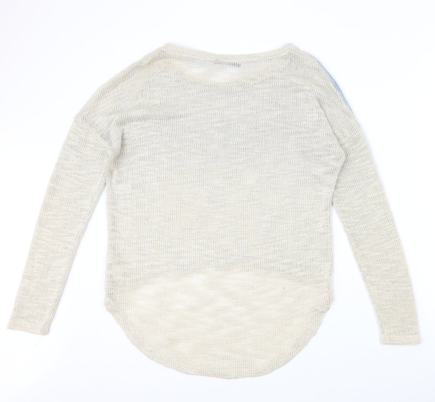 Womens UK Size M Internacionale Beige Pullover Jumper