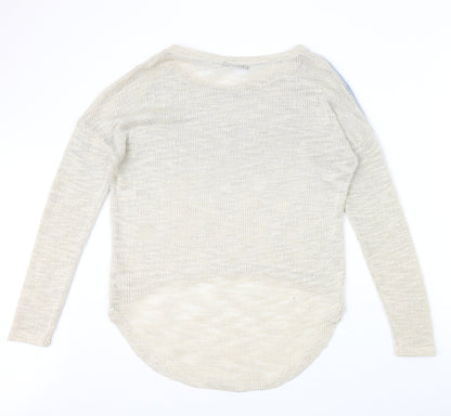 Womens UK Size M Internacionale Beige Pullover Jumper