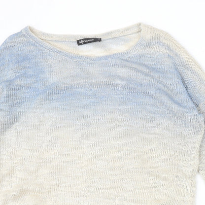 Womens UK Size M Internacionale Beige Pullover Jumper